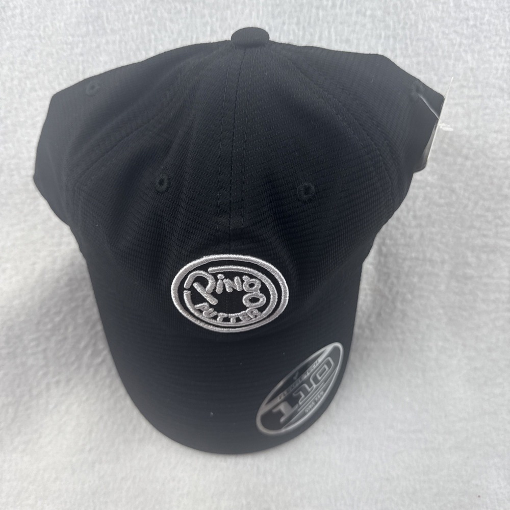 Ping Putter Unstructured Cap (Black,‎ Adjustable) Golf Hat NEW
